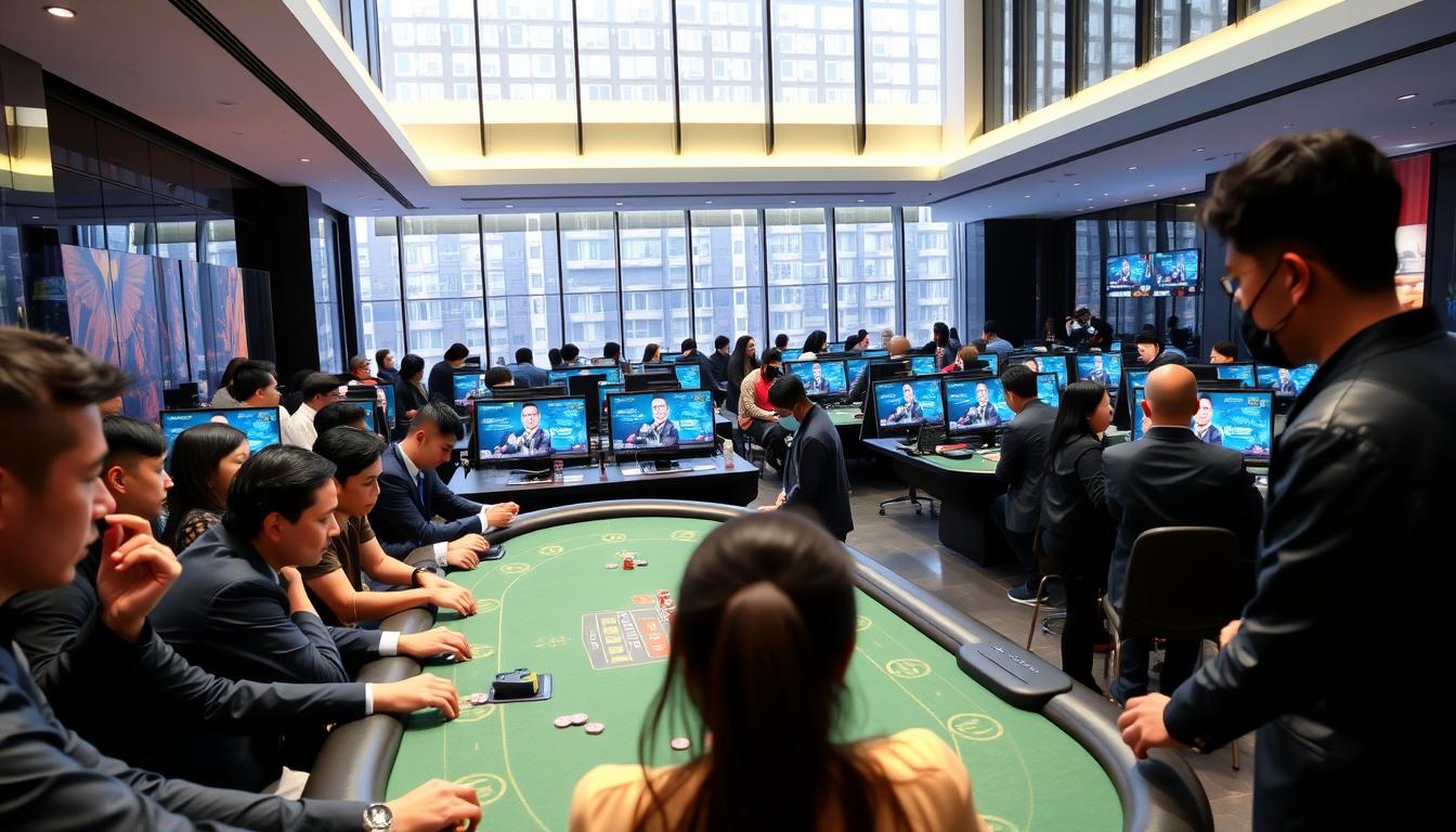 Komunitas Pemain Live Casino Daring Indonesia