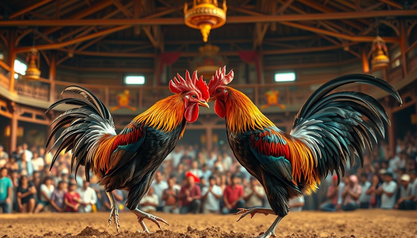 Arena Sabung Ayam dengan Tampilan HD
