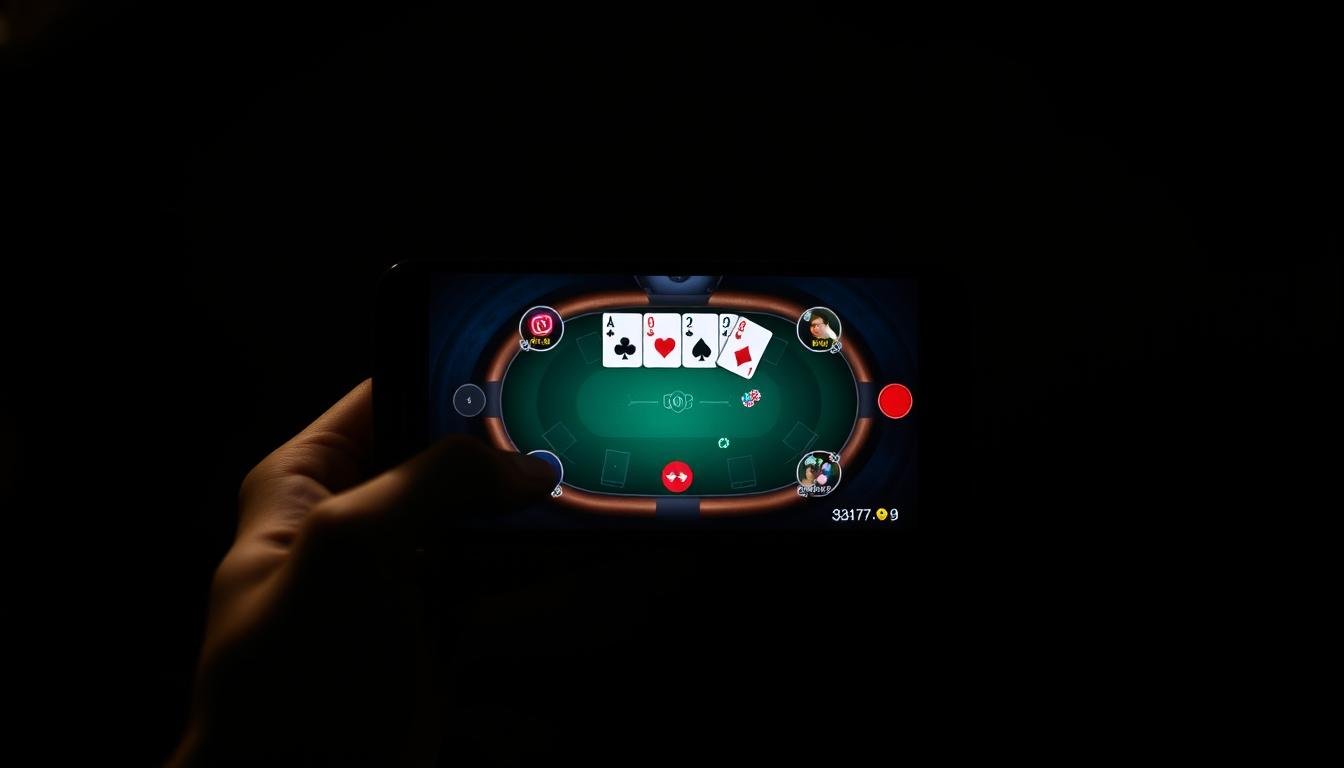 Bermain Poker Online di Mobile